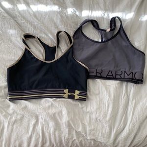 Under Armour sports bras (sold as pair)